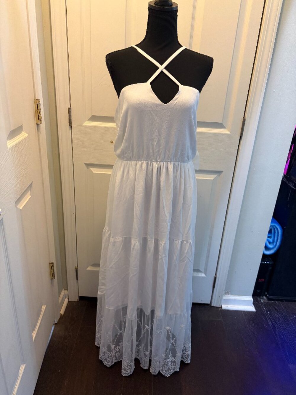 Torrid/ Festi Cross Front Maxi Dress Size 14/16